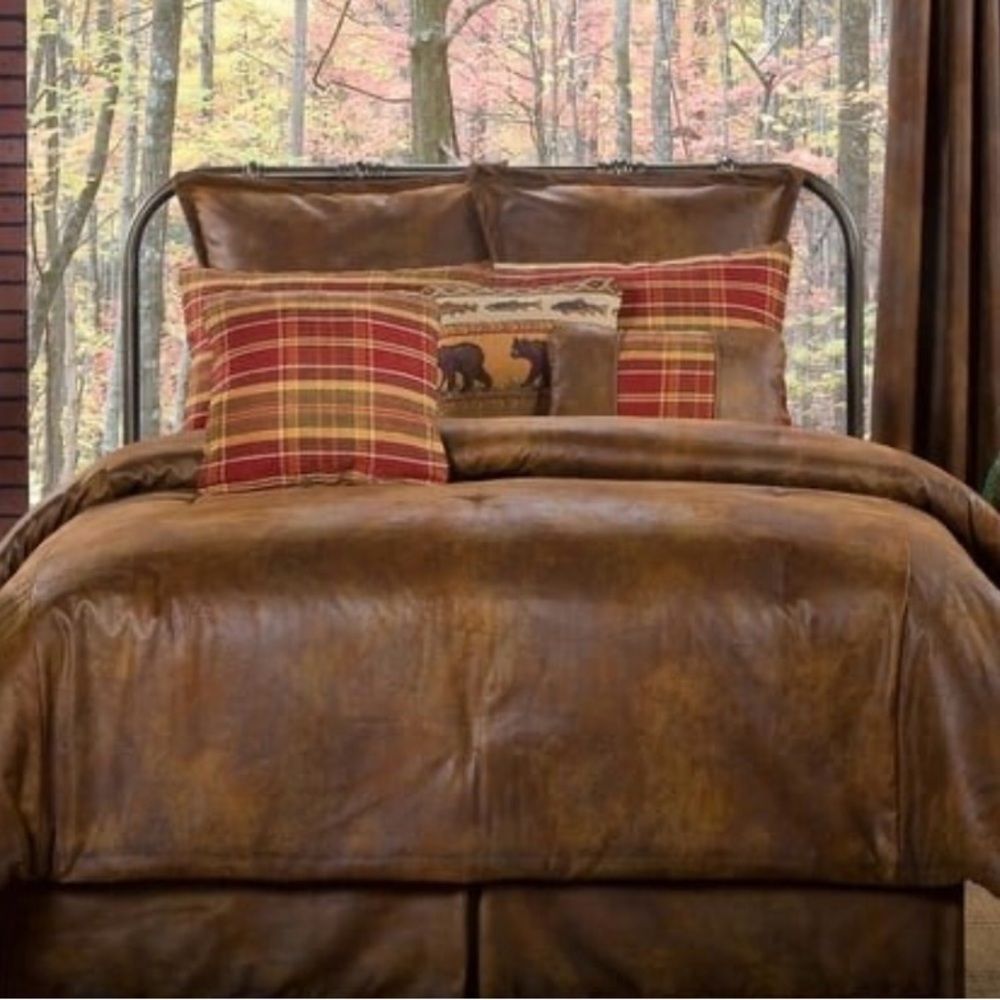 Rustic Brown Bedding Set